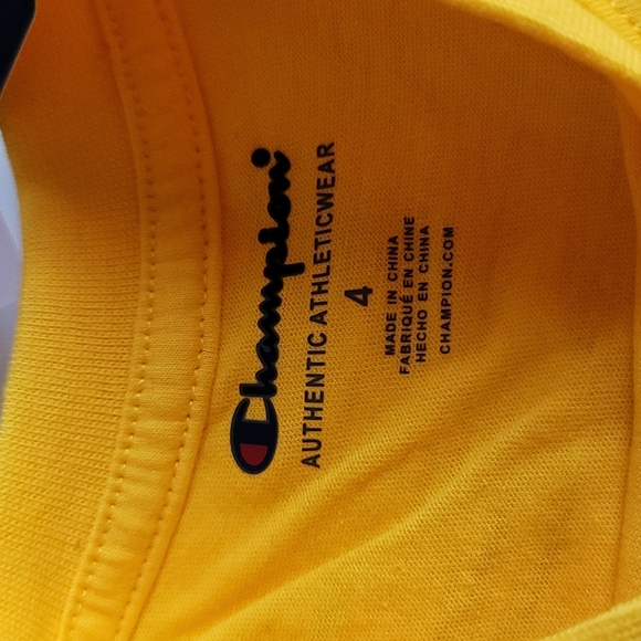 Boy's Long Sleeve Champion Tee, Size 4 - Picture 2 of 5